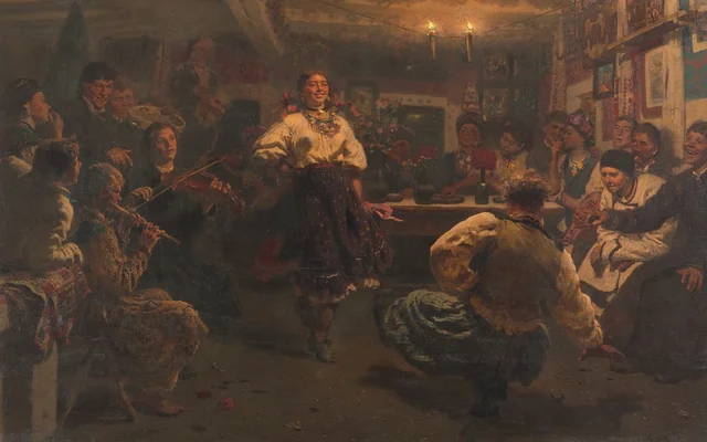 Evening Party (Vechornytsi), Ilya Répine