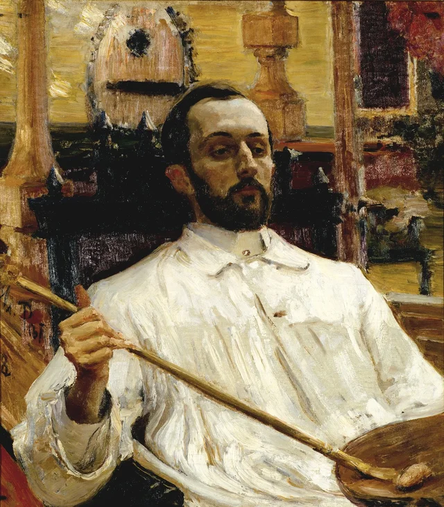 Portrait of the Painter Dmitry Kardovsky, Ilya Répine