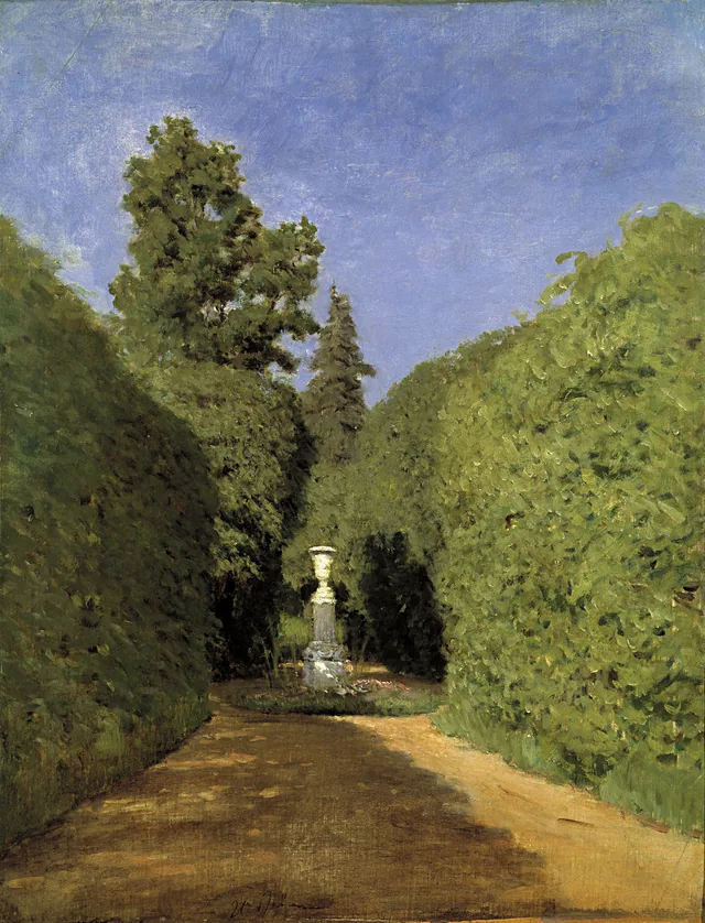 Allée. Ostankino, Isaac Levitan