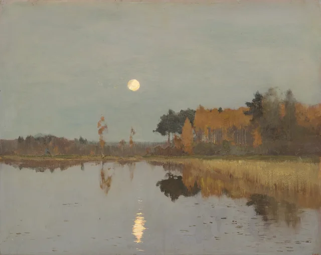 Crepúsculo. Luna, Isaac Levitan