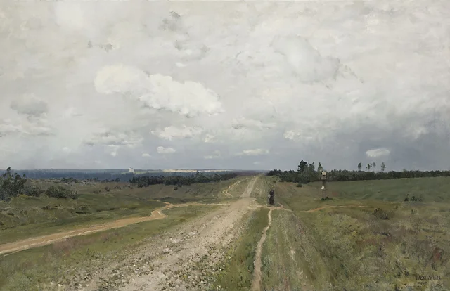 La Vladimirka, Isaac Levitan