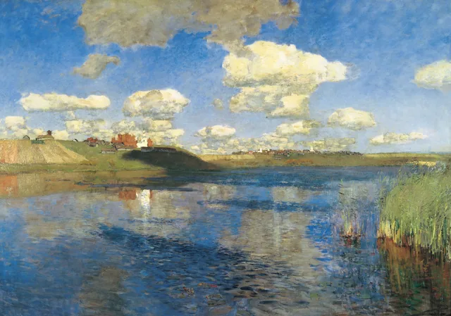 El lago, Isaac Levitan