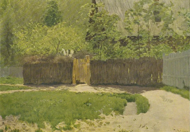 Première verdure. Mai, Isaac Levitan