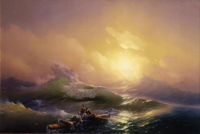 La Neuvième Vague, Ivan Aïvazovski