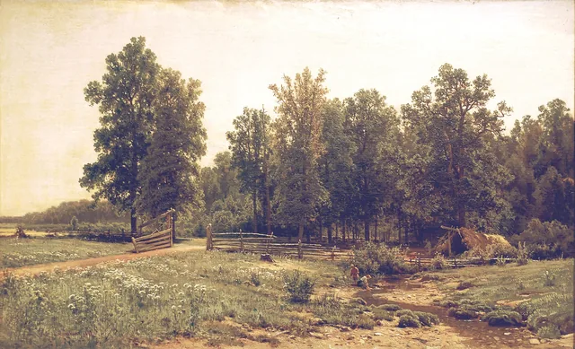 On the Edge of an Oak Forest, Ivan Chichkine