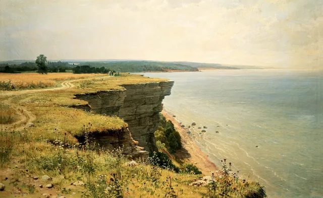 On the Shores of the Gulf of Finland (Udrias near Narva), Ivan Chichkine