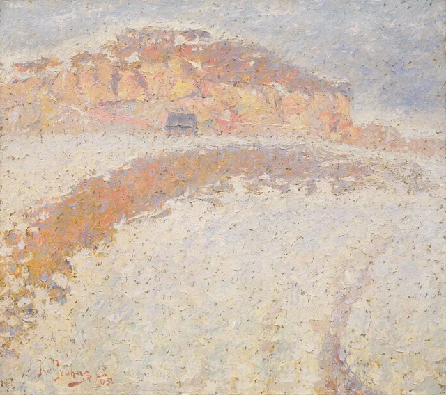Kamnitnik (The Snow-covered Kamnitnik), Ivan Grohar