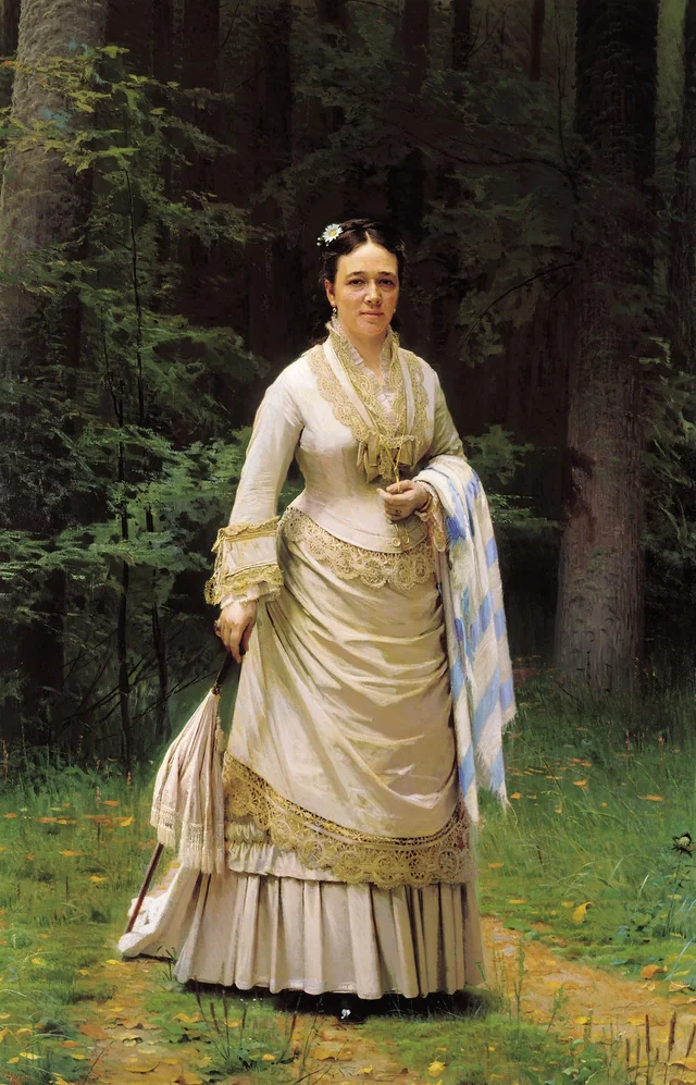 Portrait de V. N. Tretiakova