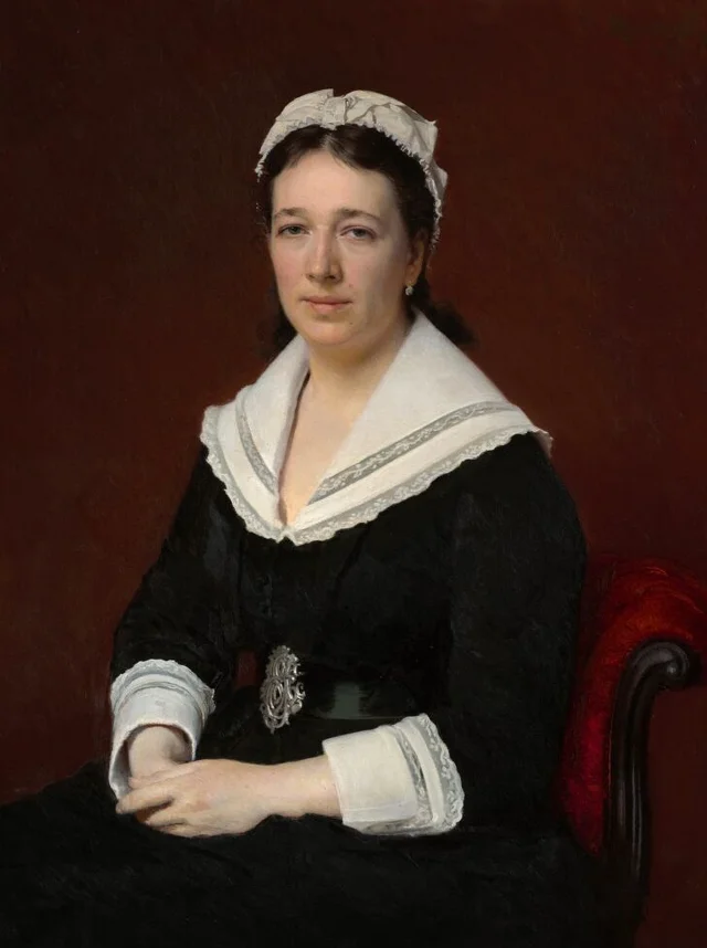 Portrait of Vera Nikolayevna Tretyakova, Ivan Kramskoï