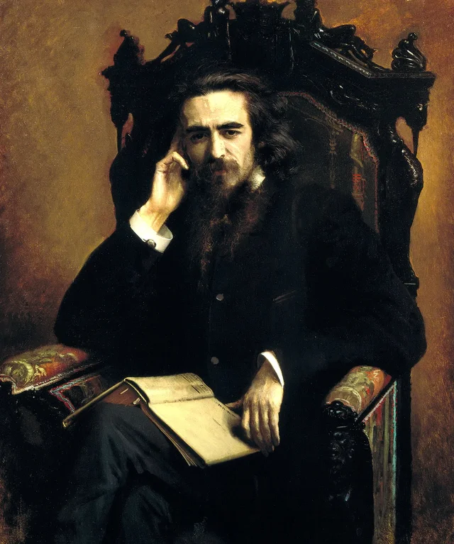 Retrato de Vladimir Soloviov
