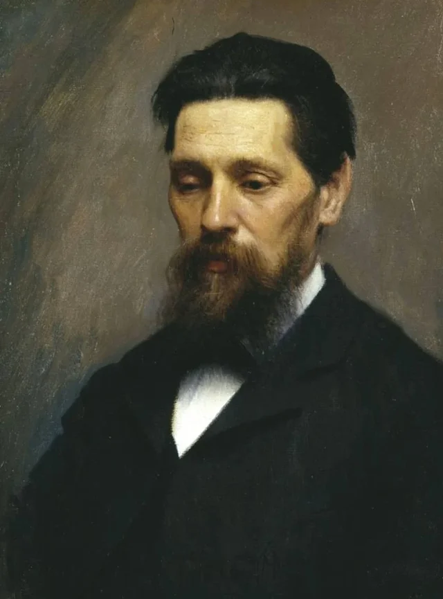 Portrait of the Painter Alexander Kiselev, Ivan Kramskoï