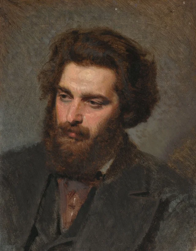 Portrait of the Painter Arkhip Kuindzhi, Ivan Kramskoï
