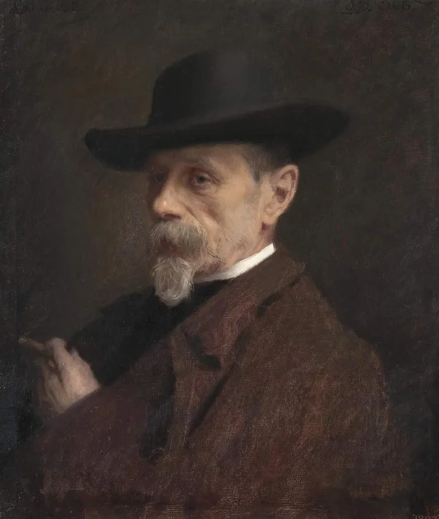 Retrato do fotógrafo Andrei (Heinrich) Denier