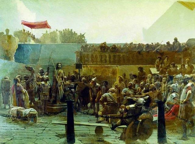 "Rejoice, King of the Jews!" (Laughter), Ivan Kramskoï
