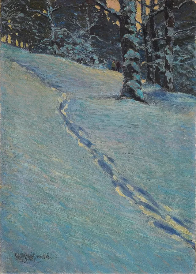 Manhã depois da neve, High Park, J. E. H. MacDonald