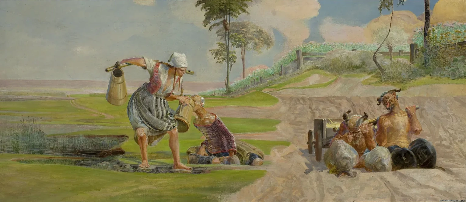 A última bebida, Jacek Malczewski