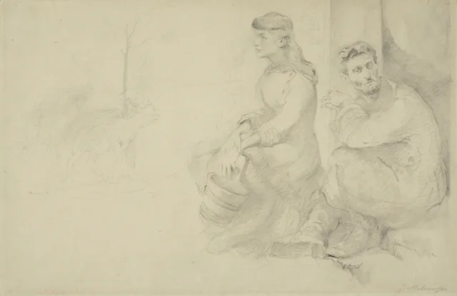 Anhelli et Ellenai, esquisse inspirée du poème « Anhelli » de Juliusz Słowacki