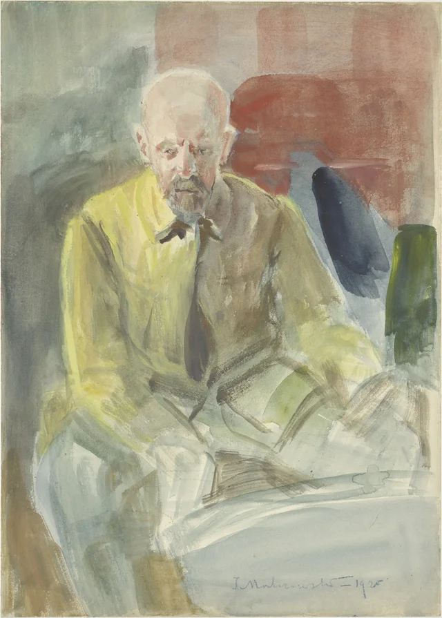 Autorretrato, Jacek Malczewski