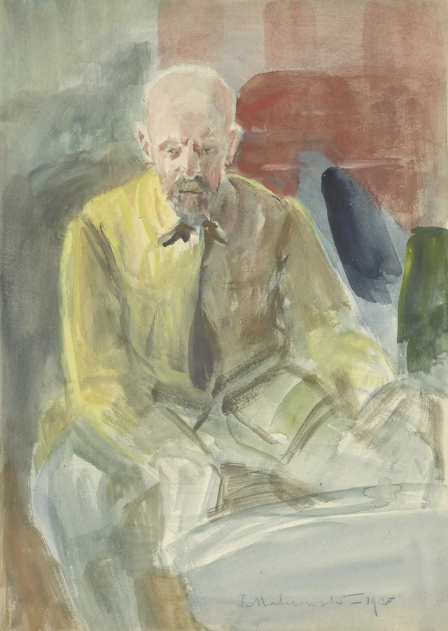 Autorretrato, Jacek Malczewski