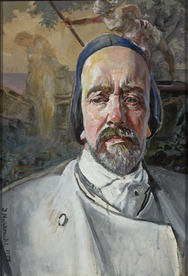 Autorretrato, Jacek Malczewski