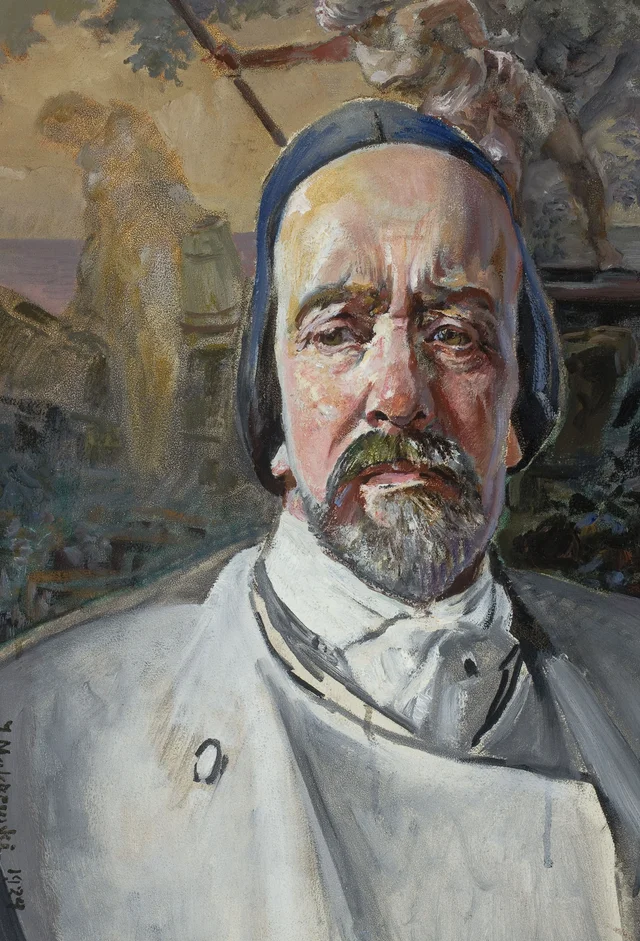 Autorretrato, Jacek Malczewski