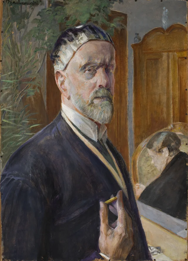 Autorretrato, Jacek Malczewski
