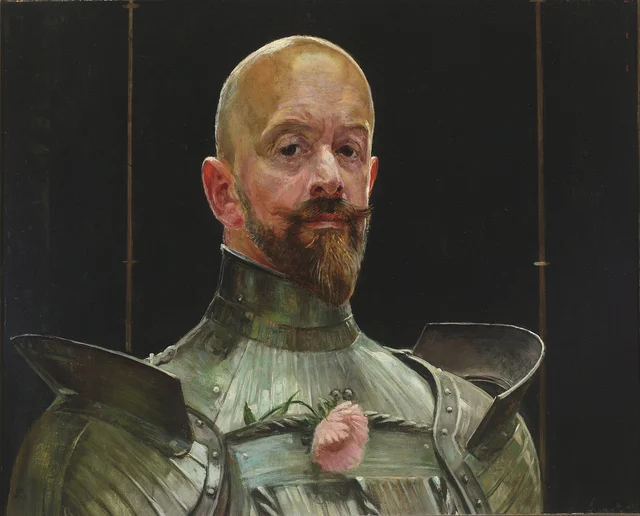 Self-Portrait in Armour, Jacek Malczewski