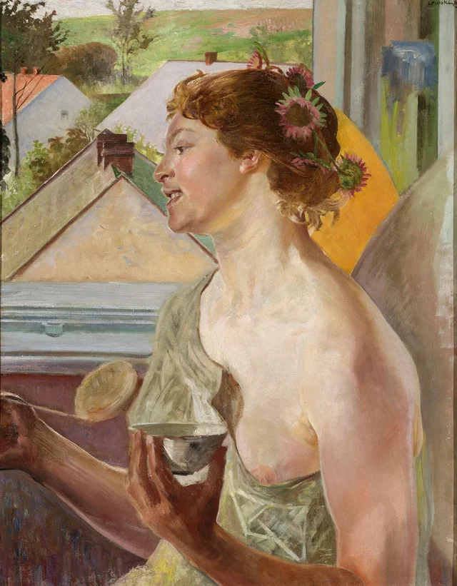 Bolhas de sabão (Mulher com a taça)