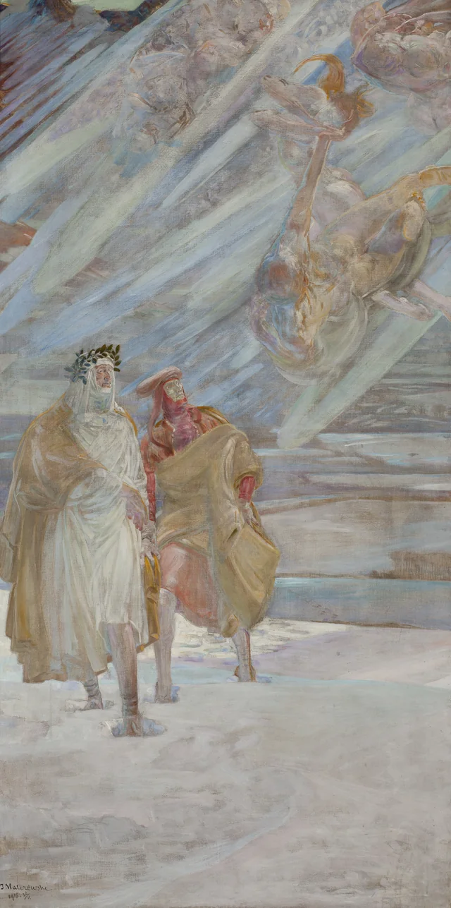 Dante e Virgílio, Jacek Malczewski