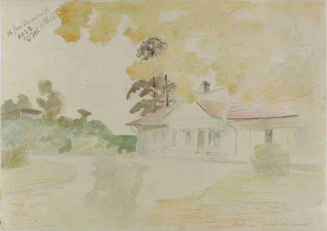 A casa senhorial de Lusławice, Jacek Malczewski