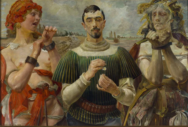 Polish Hamlet, Portrait of Aleksander Wielopolski, Jacek Malczewski