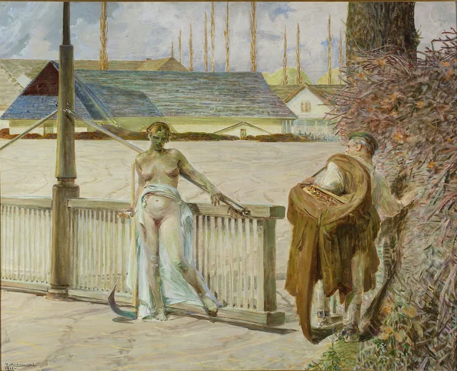 My Life, right panel of the triptych, Jacek Malczewski