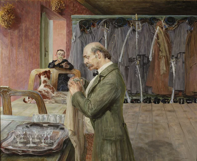 Ma vie, panneau central du triptyque, Jacek Malczewski