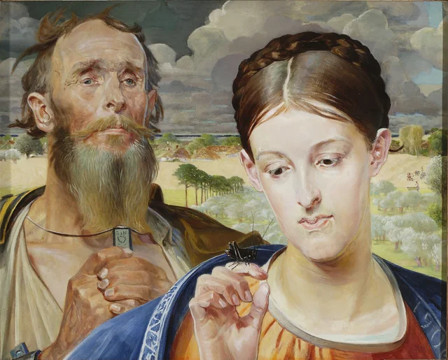 La Musique, volet gauche du triptyque, Jacek Malczewski