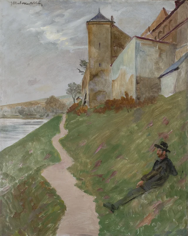 Na colina do convento das Norbertinas, Jacek Malczewski