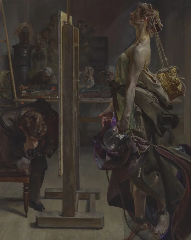 L'inspiration du peintre