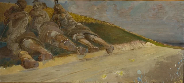 O descanso dos viajantes, Jacek Malczewski