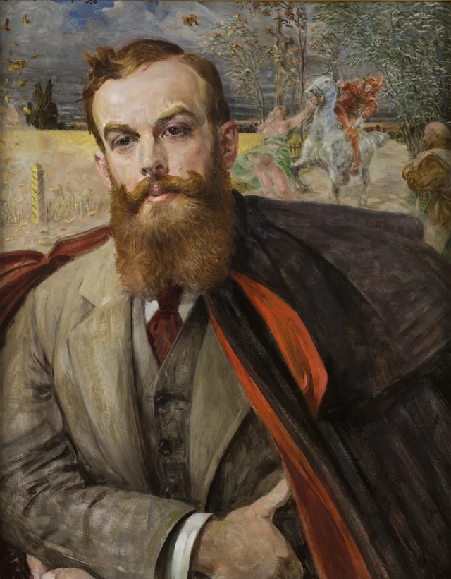 Portrait of Adam Łada-Cybulski, Jacek Malczewski