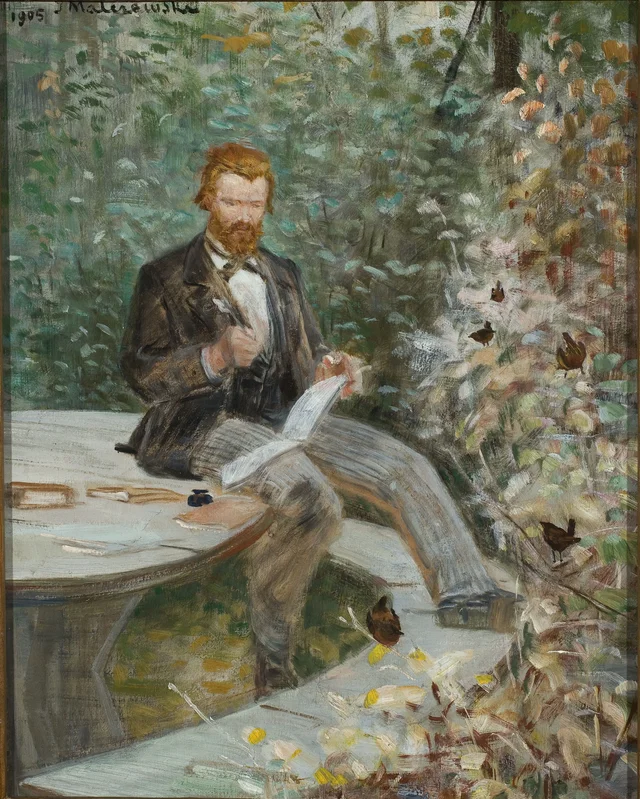 Retrato de Adolf Dygasiński