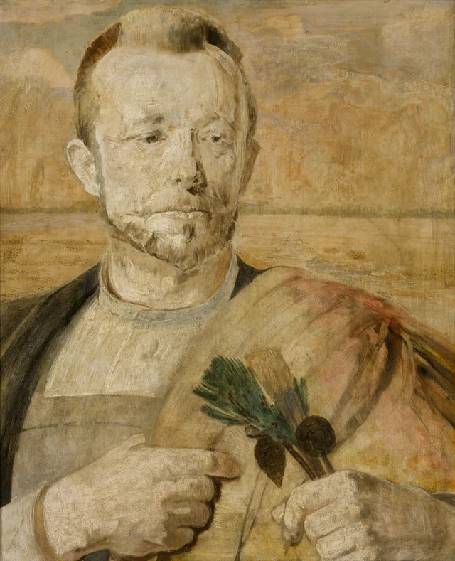 Retrato de Aleksander Mroczkowski, Jacek Malczewski