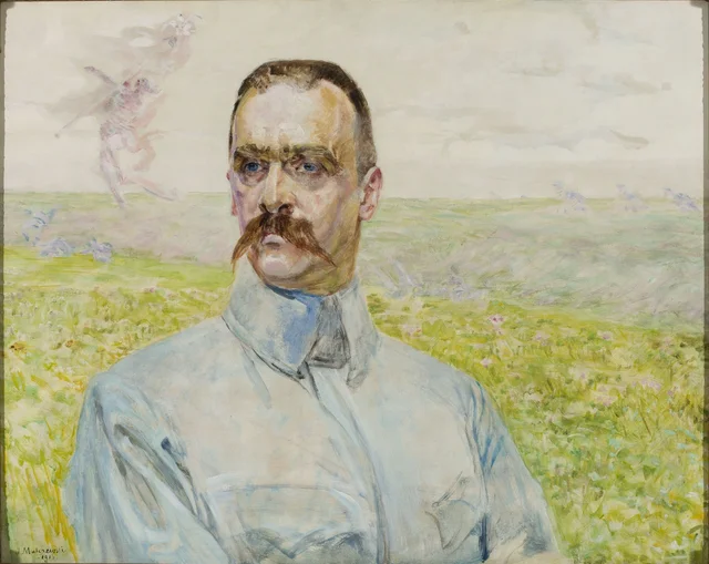 Retrato do brigadeiro Józef Piłsudski, Jacek Malczewski