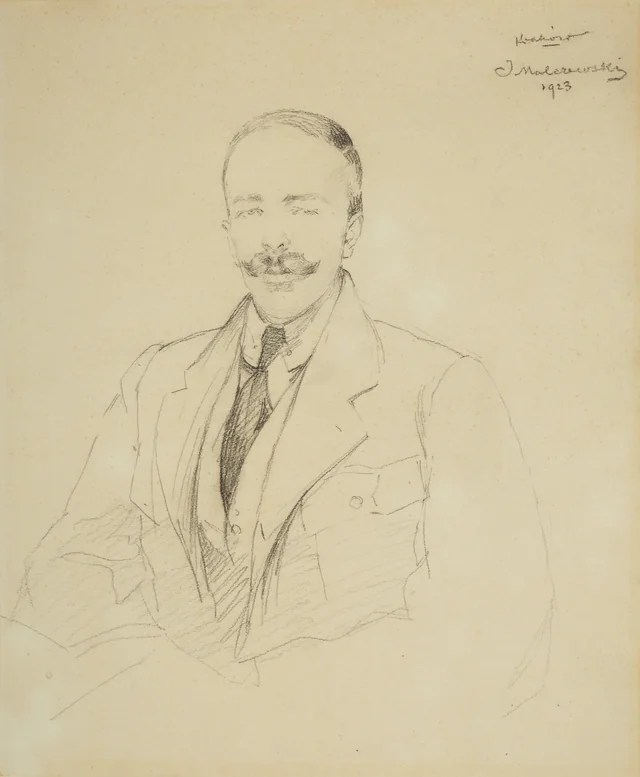 Retrato de Feliks Konopka (1888-1982), Jacek Malczewski