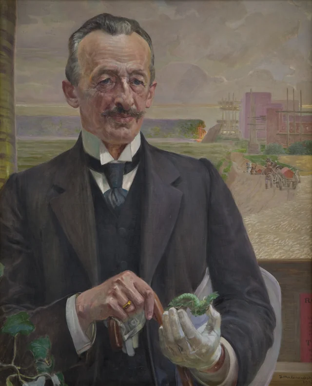 Retrato de Józef Sare, vice-presidente da cidade de Cracóvia