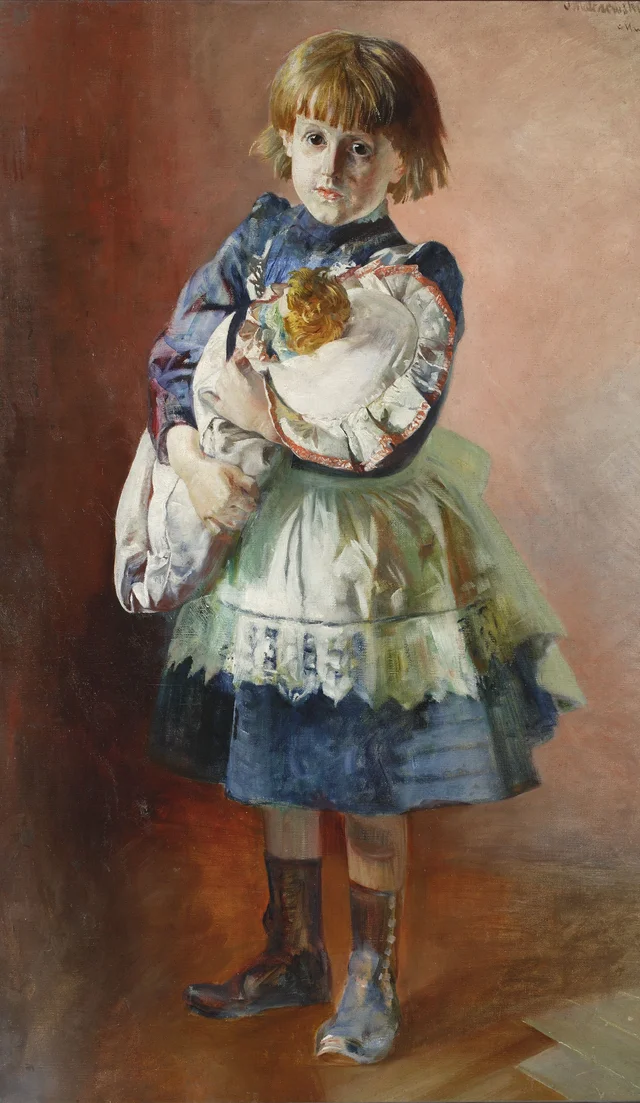 Portrait of Julia, the Artist's Daughter, with a Doll