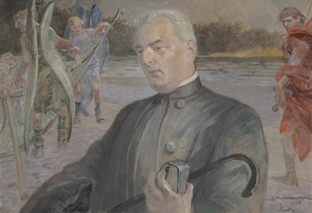 Retrato do padre Jan Jasiak, Jacek Malczewski