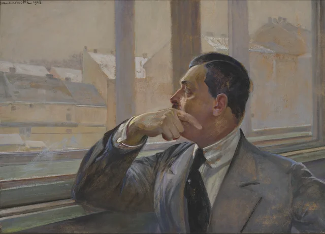 Retrato de Mieczysław Gąsecki, Jacek Malczewski