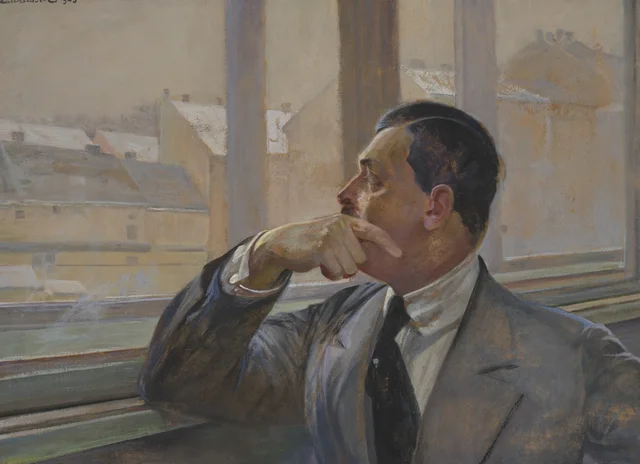 Retrato de Mieczysław Gąsecki, Jacek Malczewski
