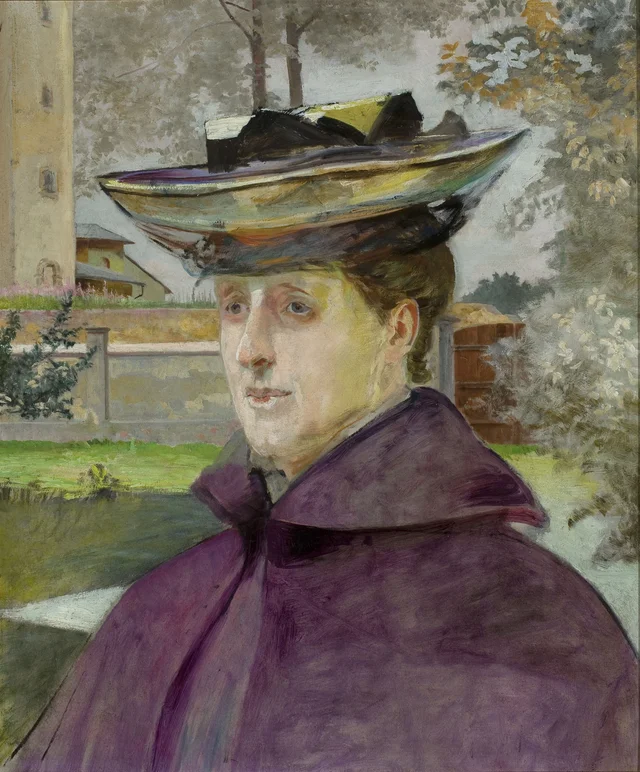 Retrato da mulher do artista, Jacek Malczewski