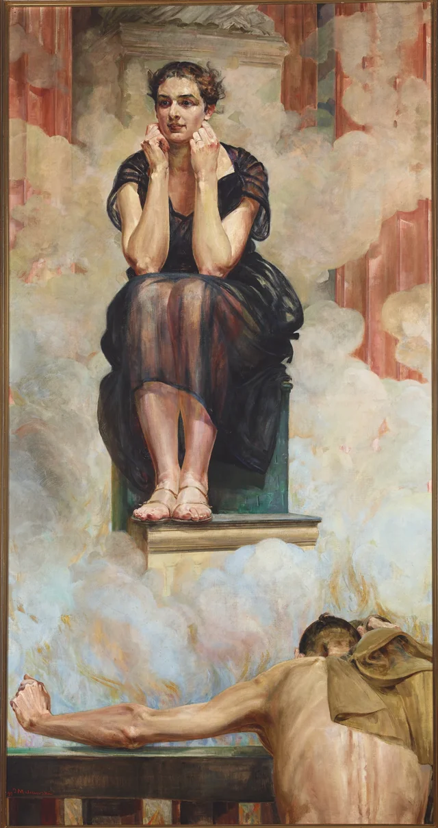 A Pítia, Jacek Malczewski