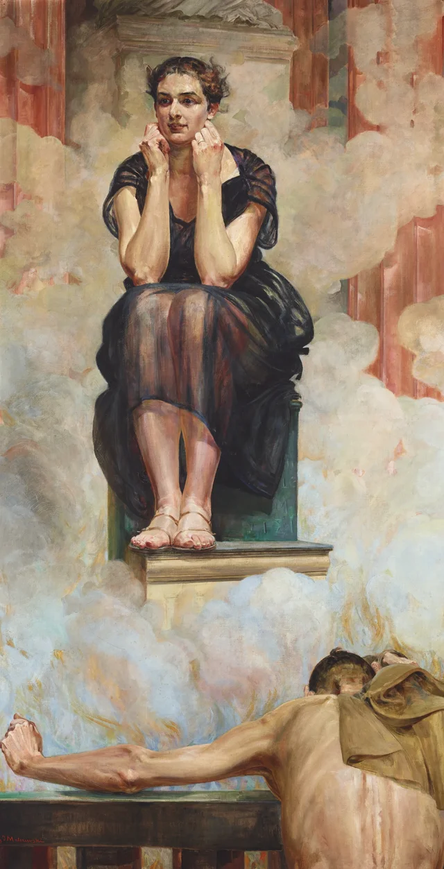 A Pítia, Jacek Malczewski